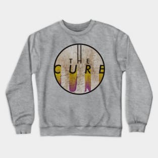 THE CURE - VINTAGE YELLOW CIRCLE Crewneck Sweatshirt